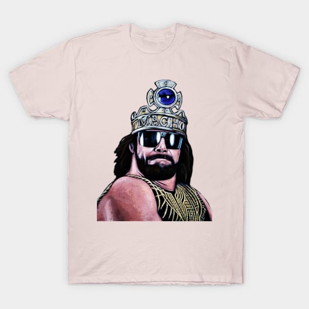 Macho Man T-Shirt by Baharnis